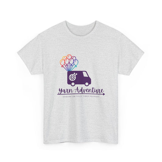 Yarn Adventure Logo Unisex Heavy Cotton Tee