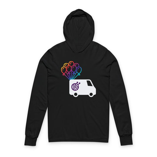 Unisex Hooded Long Sleeve Tee