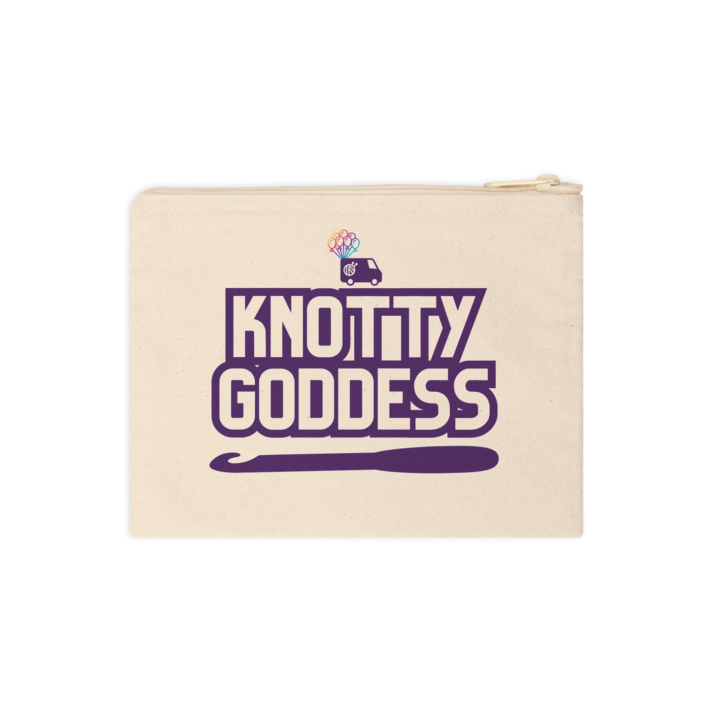 Knotty Goddess Zipper Pouch – Perfect for Crafters and Gift-Giving