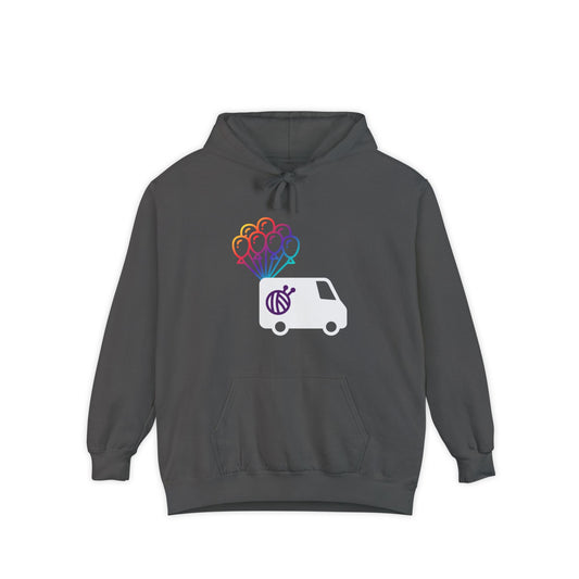 Yarn Adventure Evie Logo Unisex Garment-Dyed Hoodie