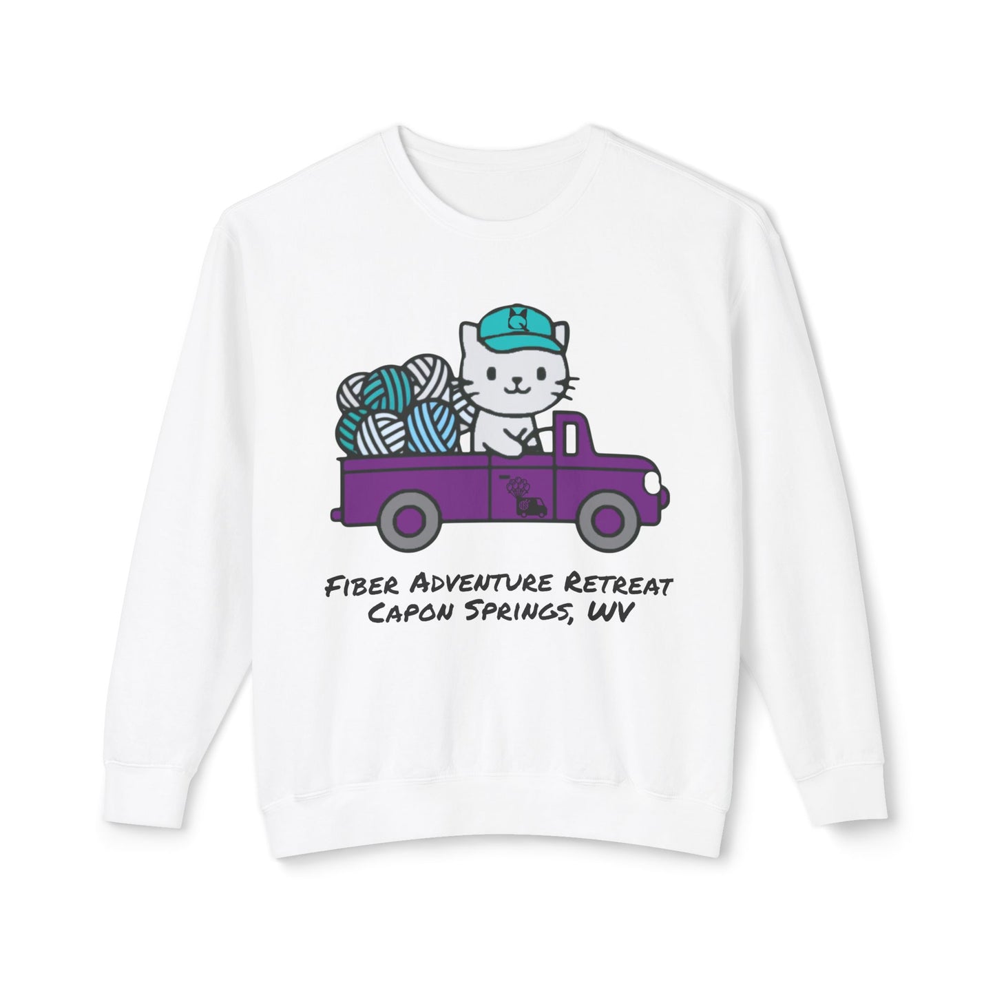 Fiber Adventure Retreat Crewneck Sweatshirt — Capon Springs 2026
