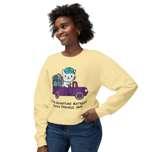 Fiber Adventure Retreat Crewneck Sweatshirt — Capon Springs 2026