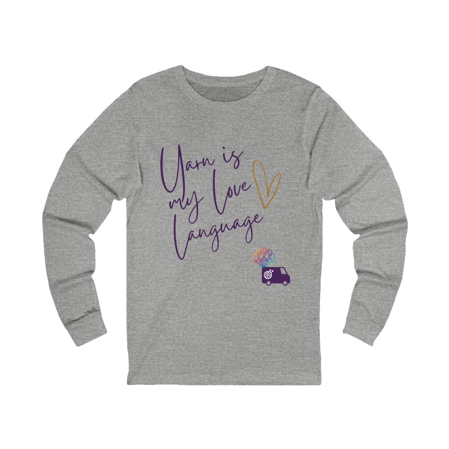 Yarn is My Love Language - Long-Sleeve Tee