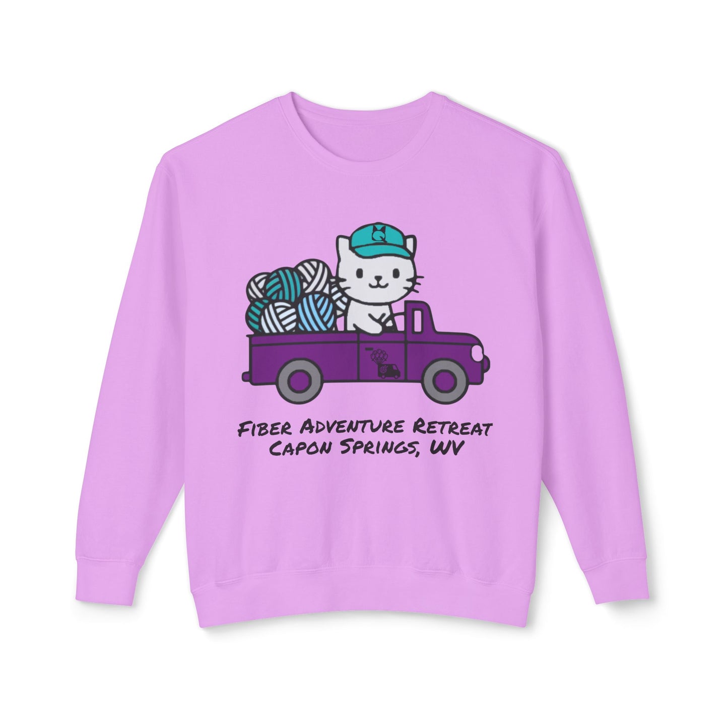 Fiber Adventure Retreat Crewneck Sweatshirt — Capon Springs 2026