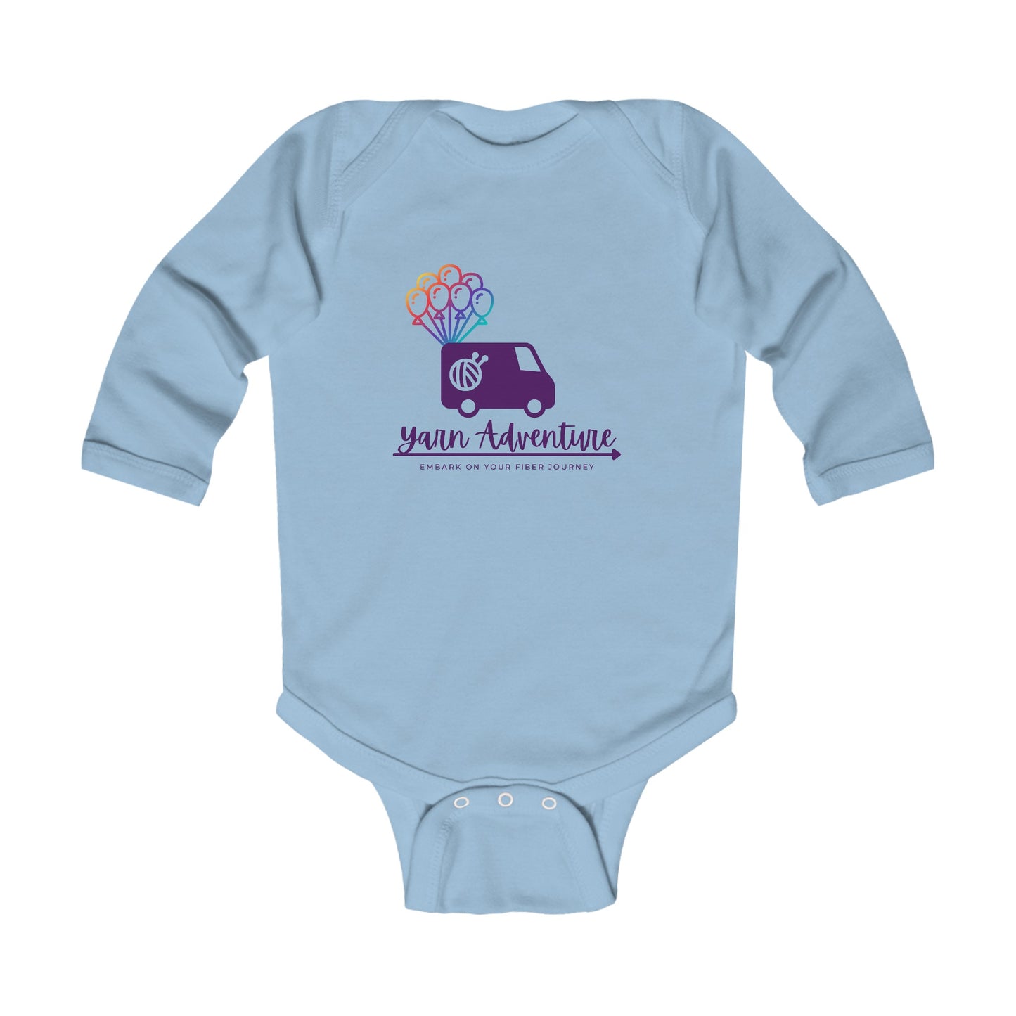 Evie Logo Infant Long Sleeve Bodysuit