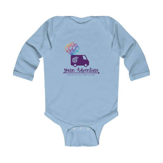 Evie Logo Infant Long Sleeve Bodysuit