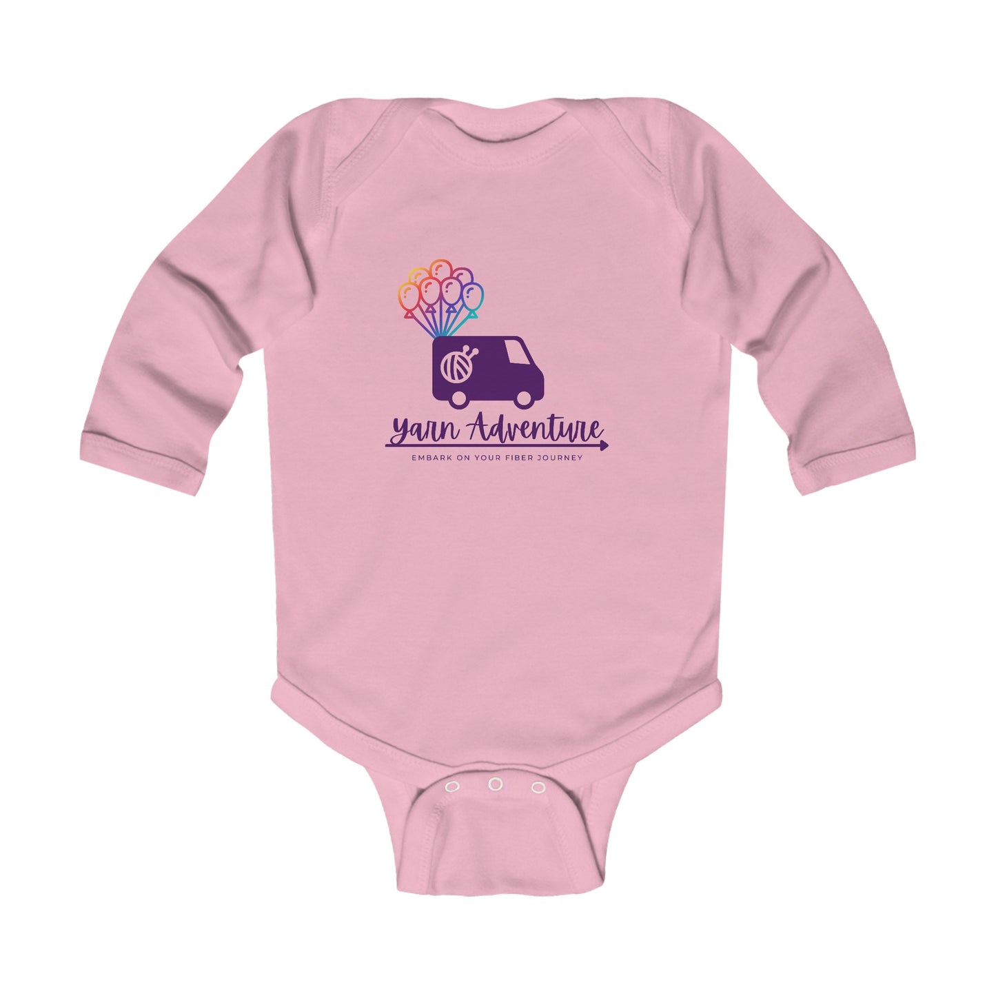 Evie Logo Infant Long Sleeve Bodysuit