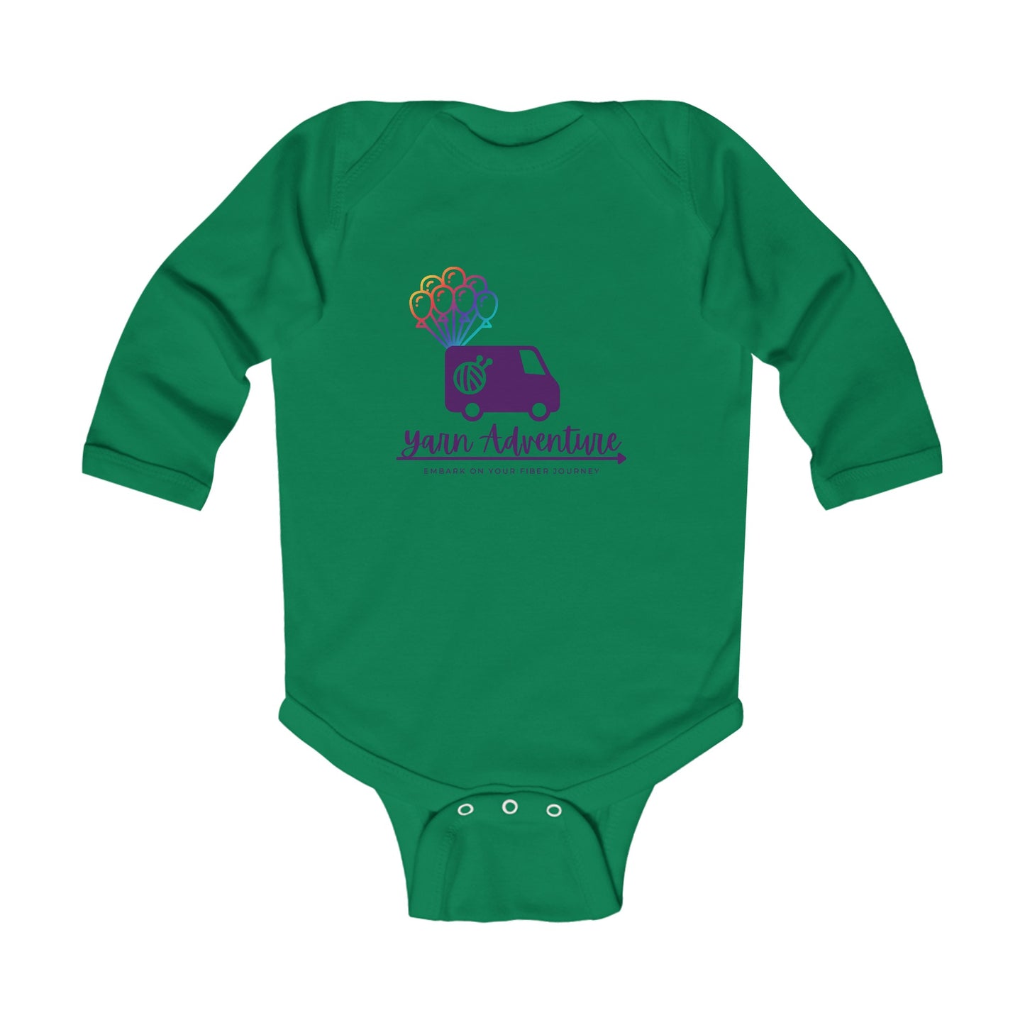 Evie Logo Infant Long Sleeve Bodysuit