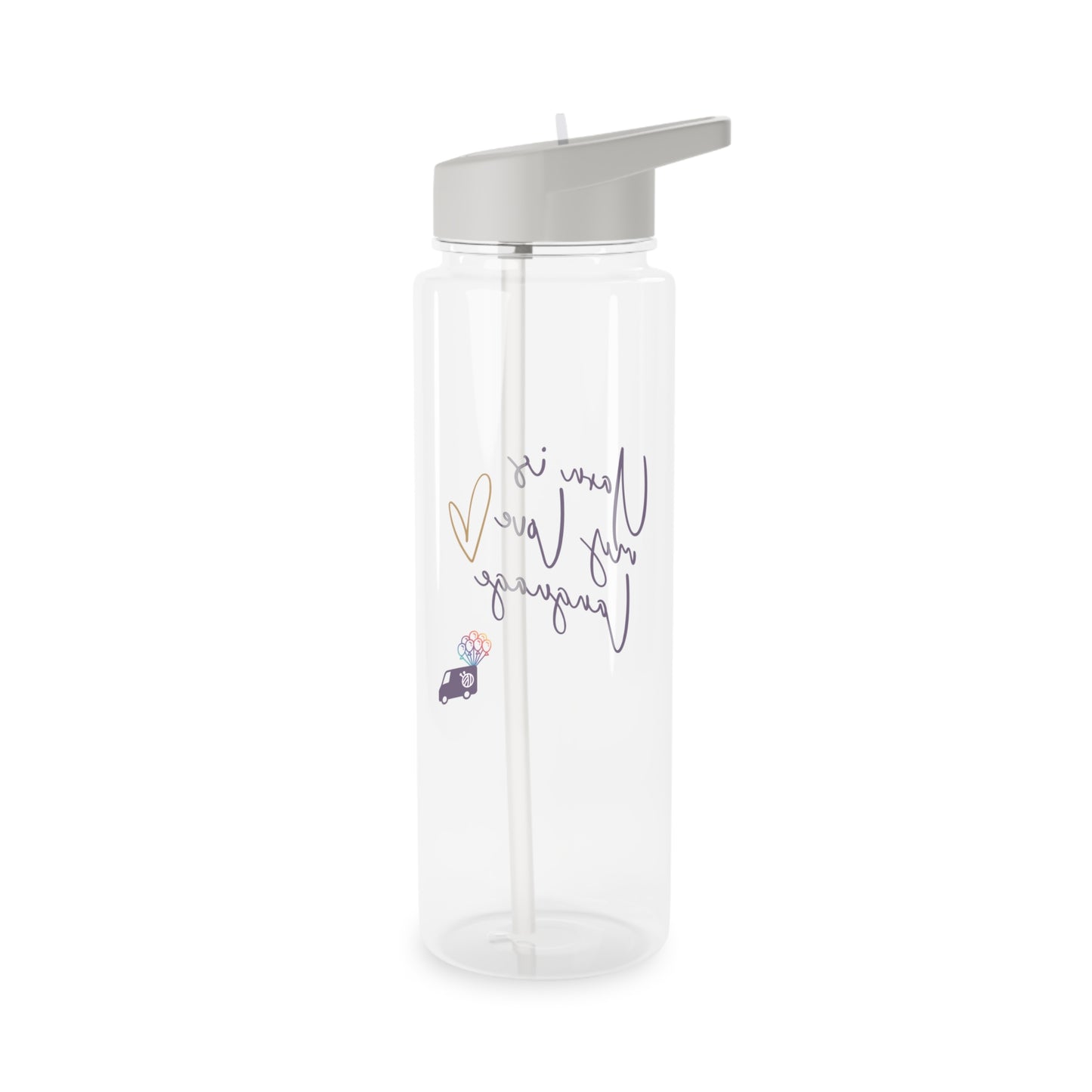 Yarn is My Love Language Logoed Tritan Water Bottle