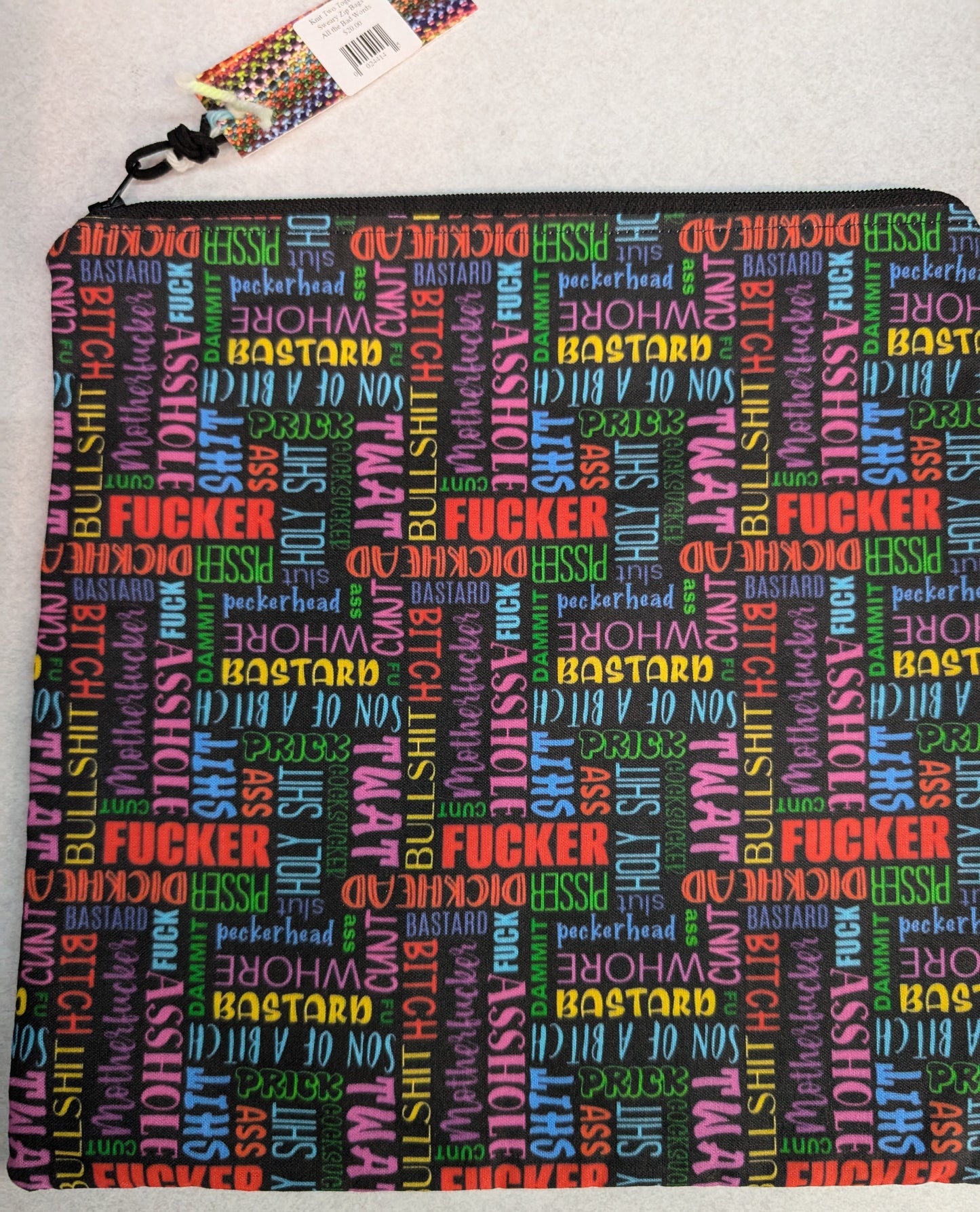 Sweary Zip Pouch