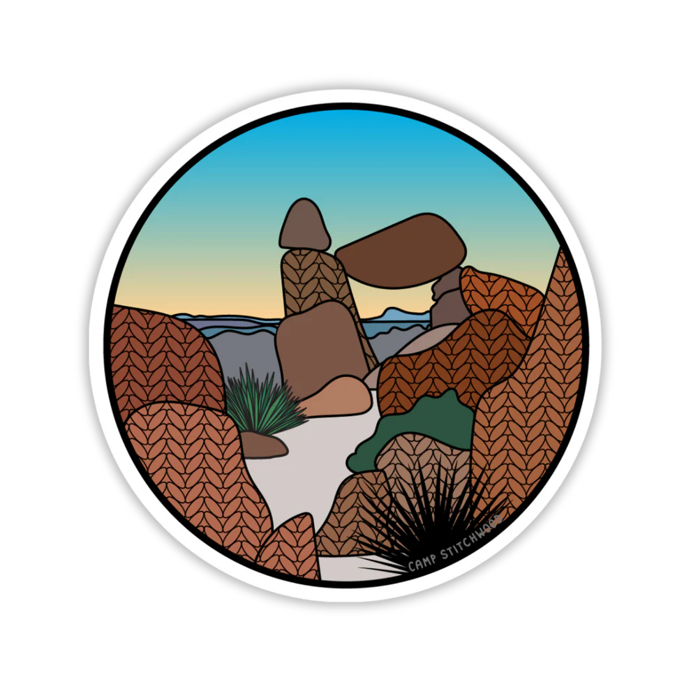 Knitional Park Stickers