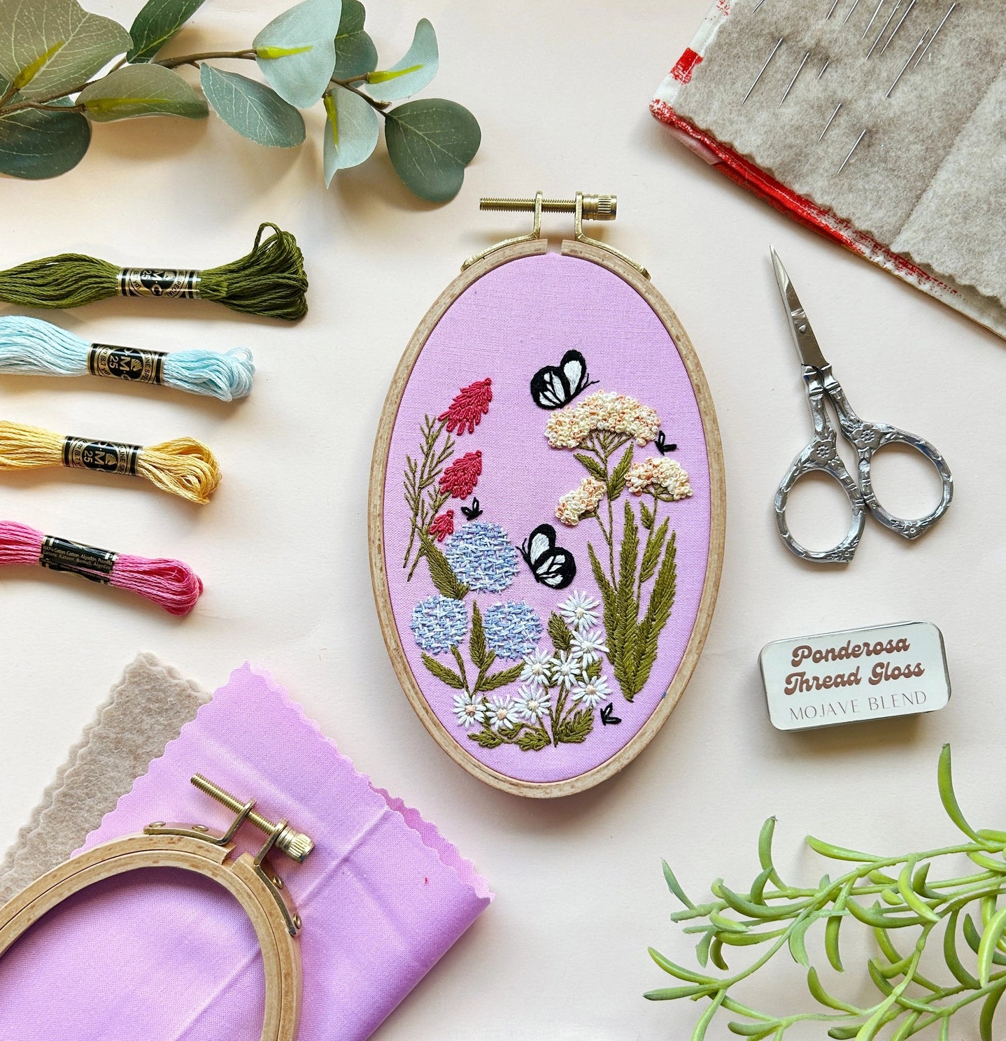 MCreativeJ Embroidery Kits