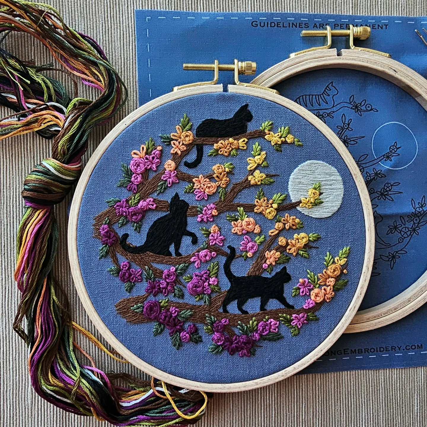 Jessica Long Embroidery Kits and Cards