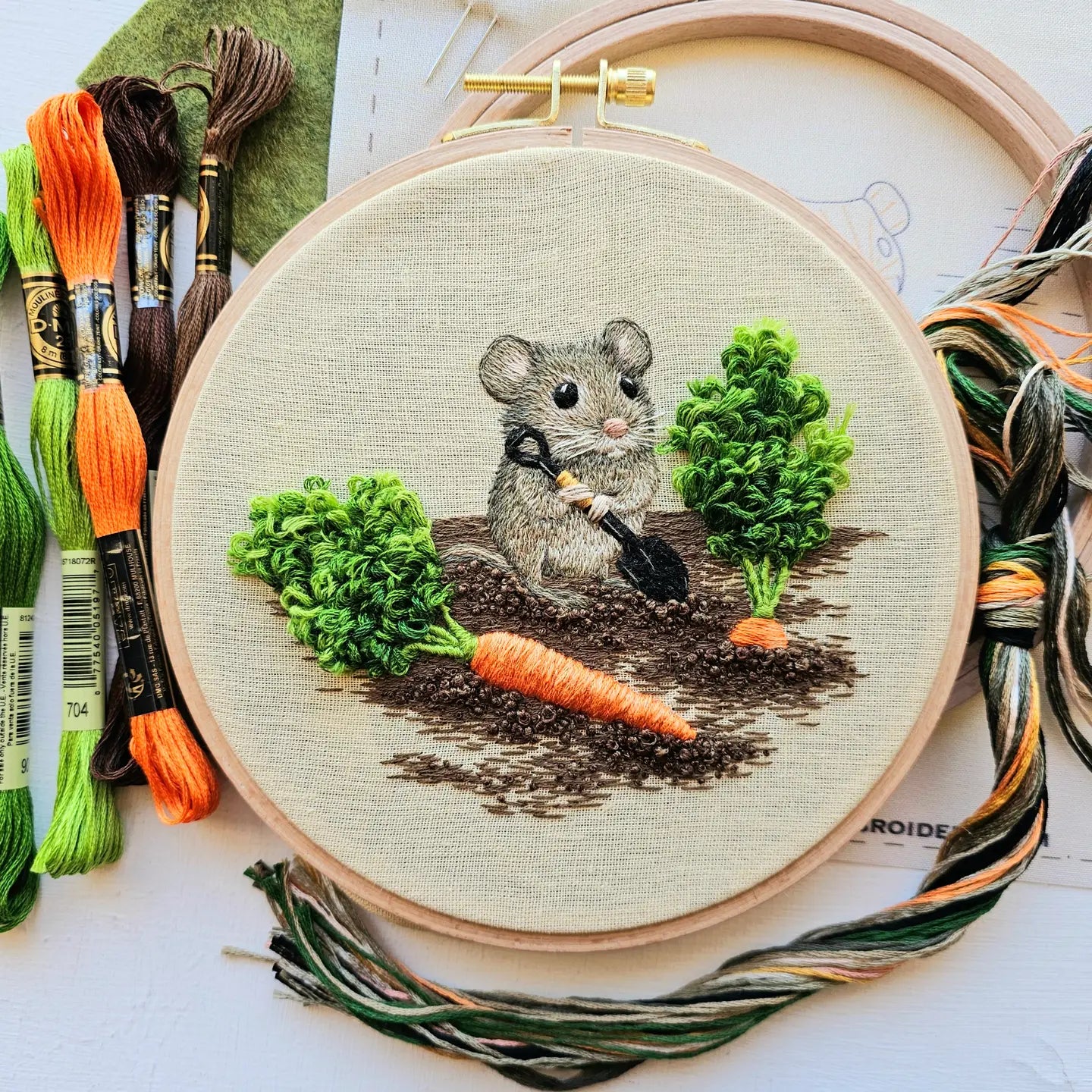 Jessica Long Embroidery Kits and Cards