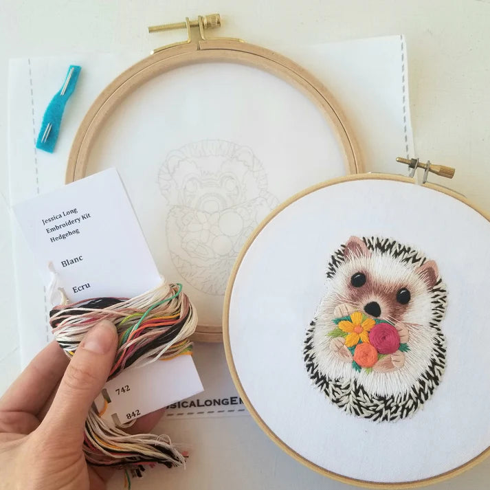 Jessica Long Embroidery Kits and Cards