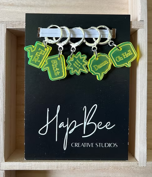 HapBee Stitch Markers