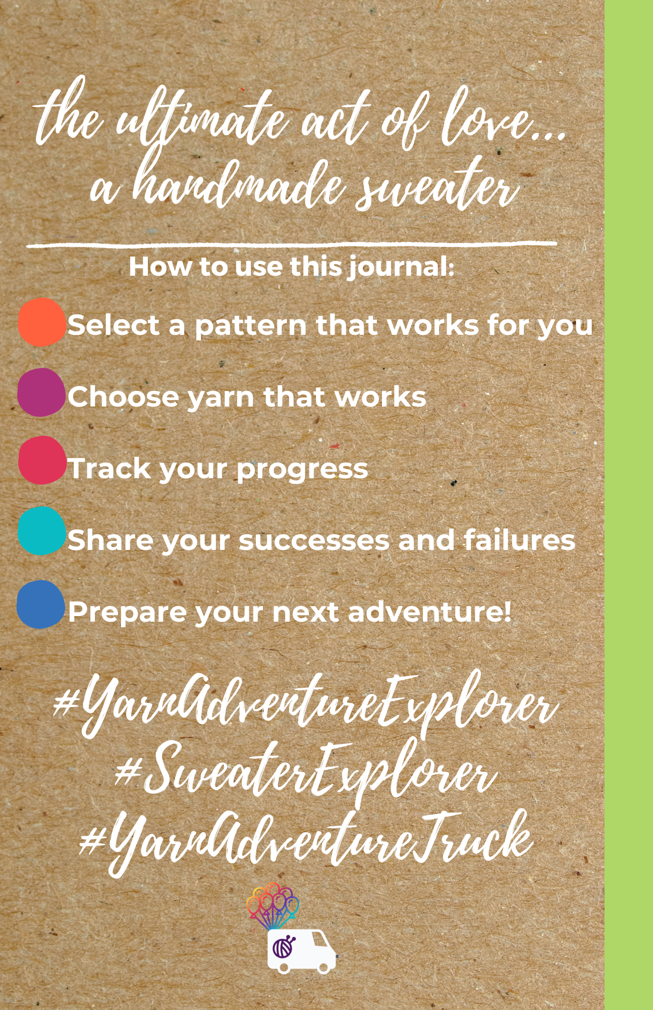 Sweater Explorations Journal