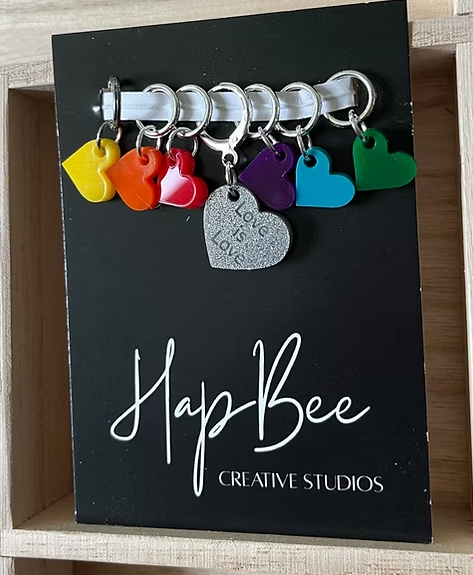 HapBee Stitch Markers