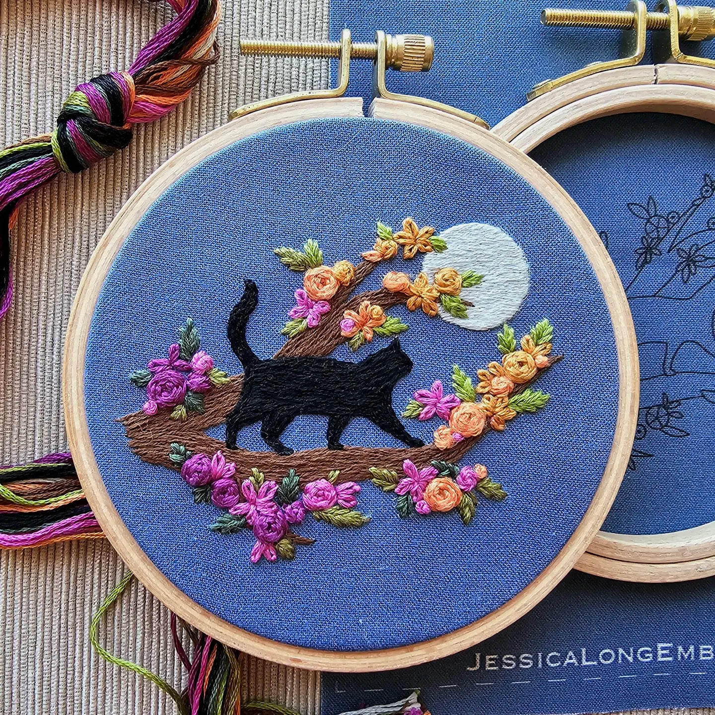 Jessica Long Embroidery Kits and Cards