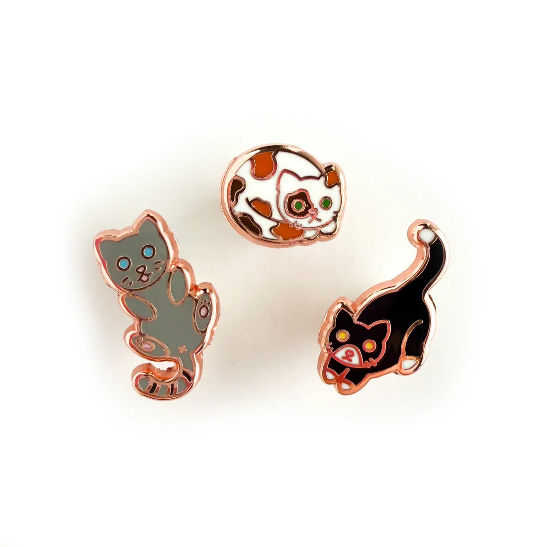 Kitty with a Cupcake Pins