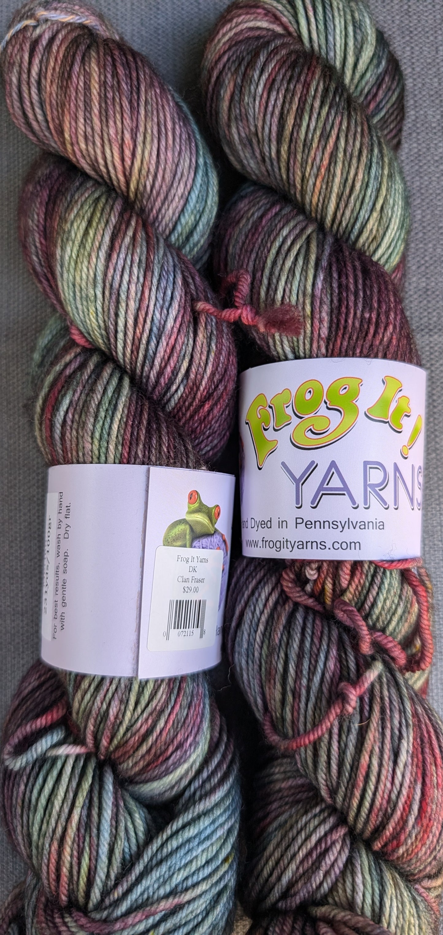 Frog It Yarns DK