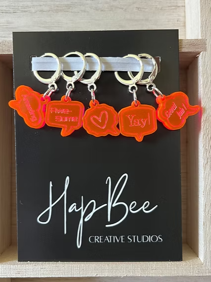HapBee Stitch Markers