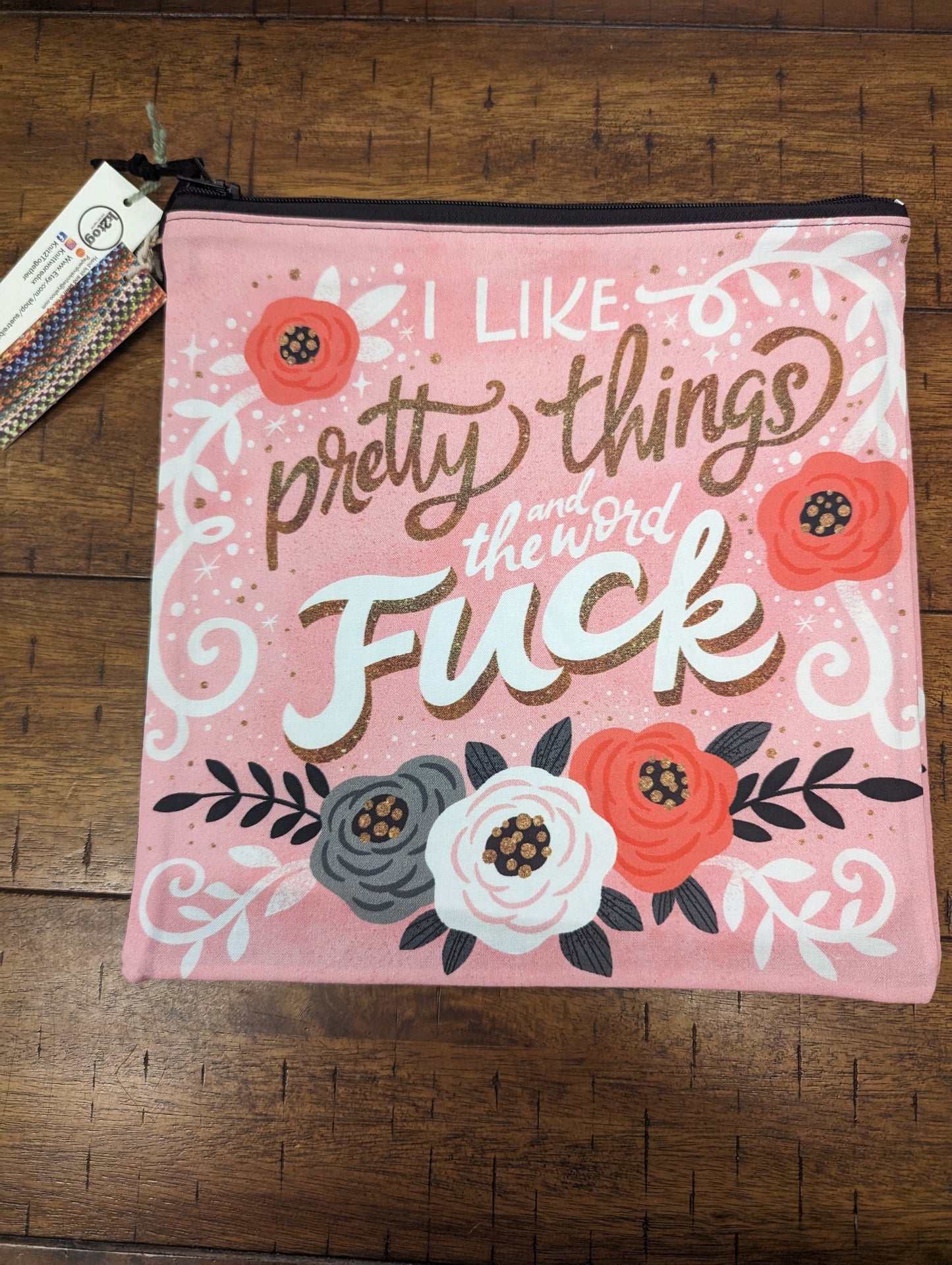 Sweary Zip Pouch