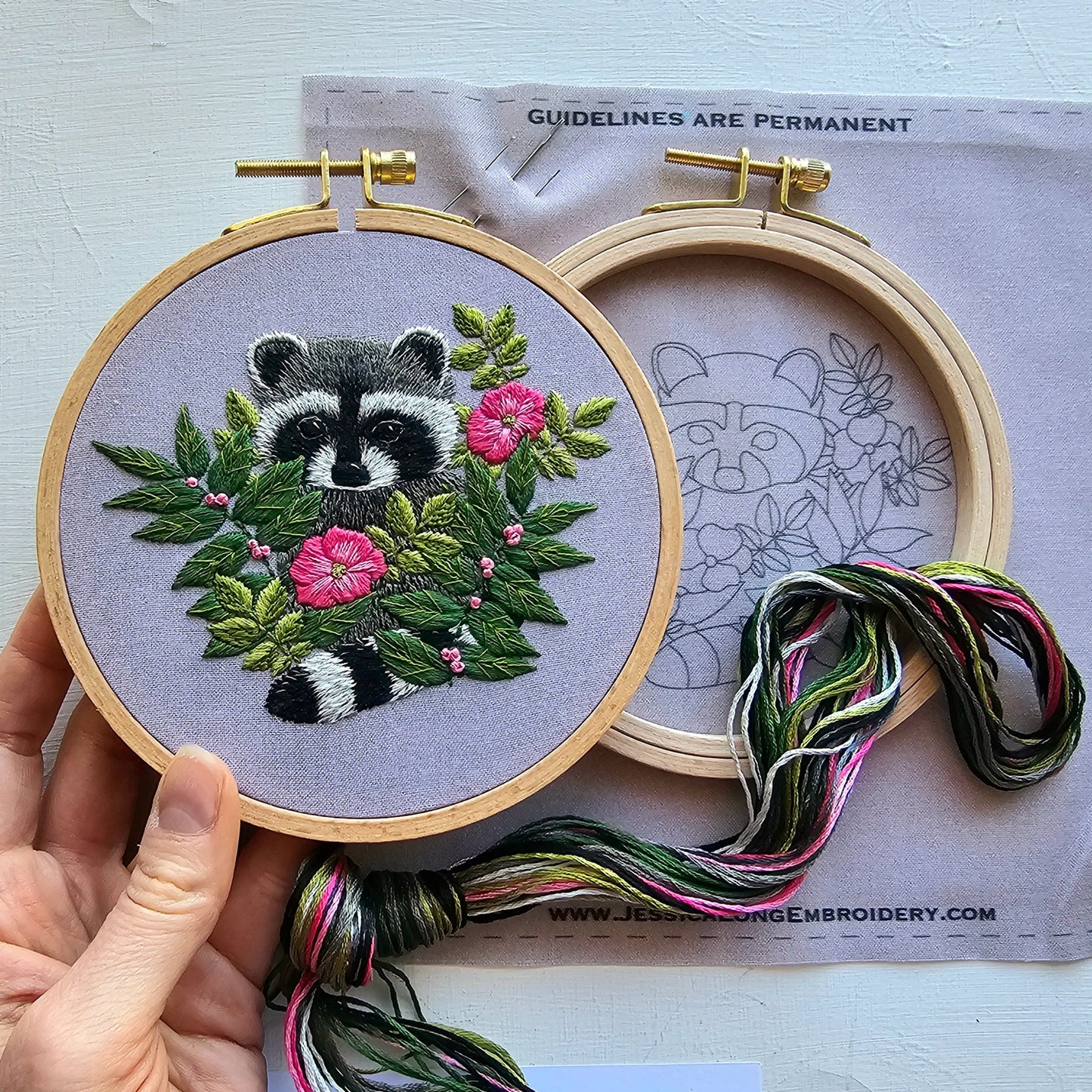 Jessica Long Embroidery Kits and Cards