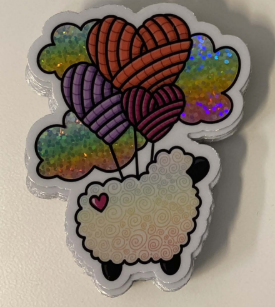 Positively Yarnie Stickers