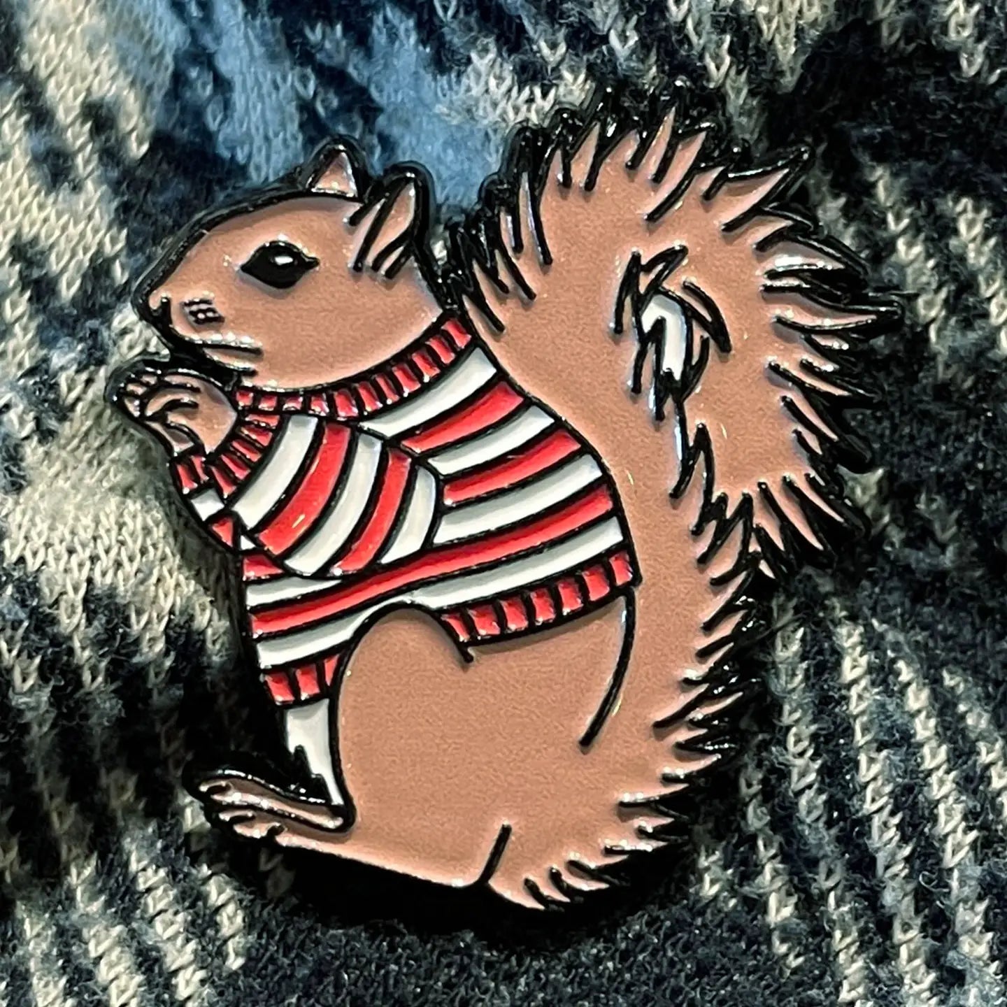 Fiber Animal Pins