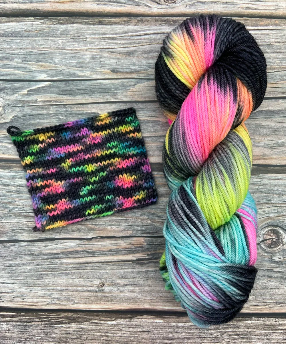 Purling Squirrel Sock