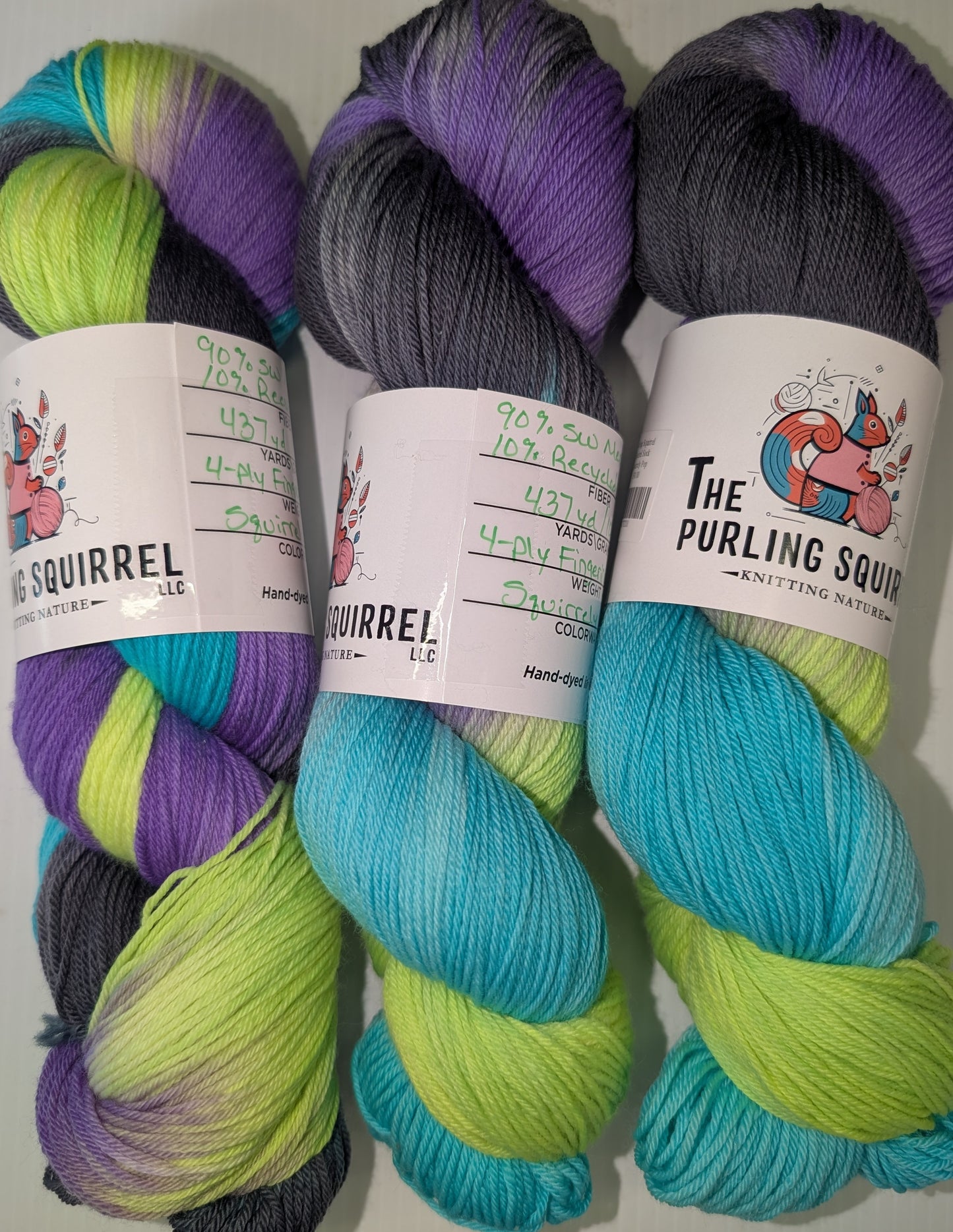 Purling Squirrel Sock