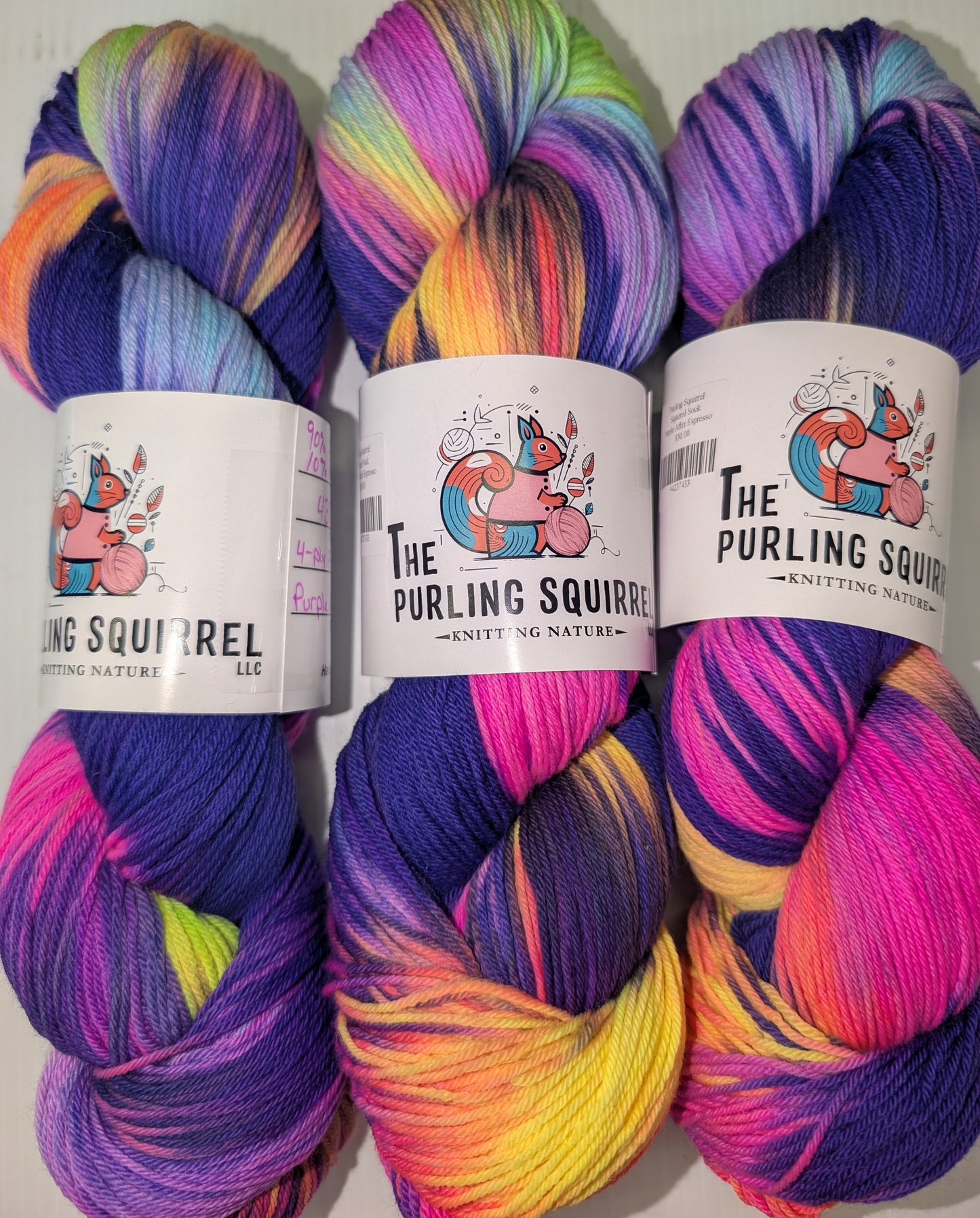 Purling Squirrel Sock