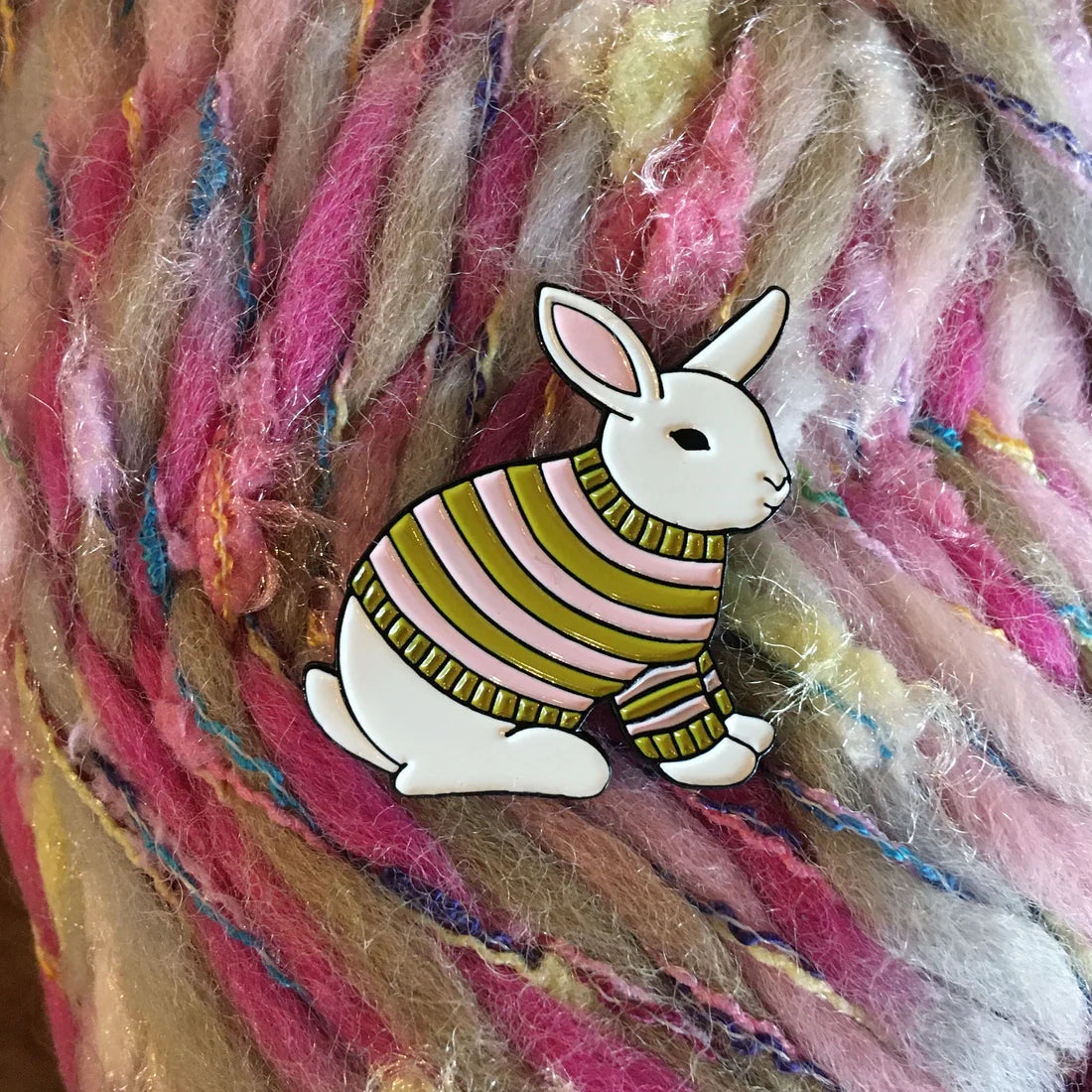 Fiber Animal Pins