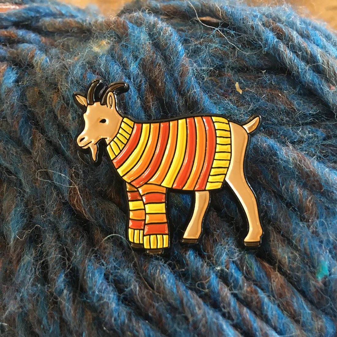 Fiber Animal Pins